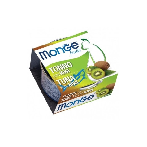 MONGE Natural Superpremium Fruits Thon avec Kiwi 80 g.