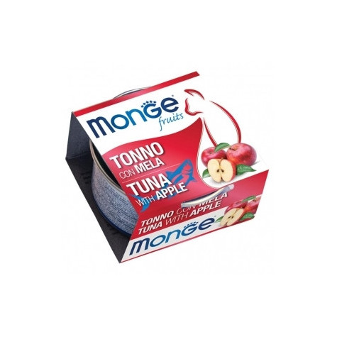 MONGE Natural Superpremium Fruits Thon avec Pomme 80 g.