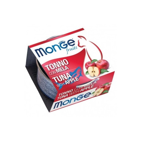 MONGE Natural Superpremium Fruits Tonno con Mela 80 gr. - 