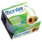 MONGE Natural Superpremium Fruits Thon avec Papaya 80 g.