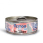 MONGE Natural Superpremium Jelly Pacific Tuna Fillets and Shrimps 80 gr.