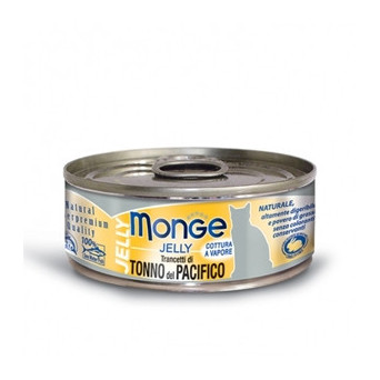 MONGE Natural Superpremium Jelly Pacific Tuna Slices 80 gr.