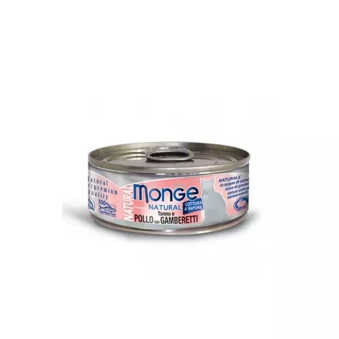 MONGE Natural Superpremium Tuna and Chicken with Shrimps 80 gr.