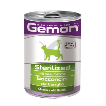 MONGE Sterilized Bocconcini con Coniglio 415 gr. - 