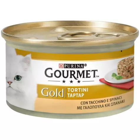 PURINA Gold Tortini mit Pute und Spinat 85 gr.