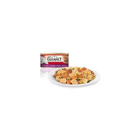 PURINA Gourmet - Trancetti Lapin Foie et Légumes 195 g.