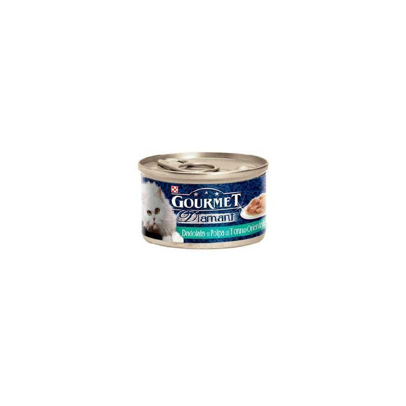 PURINA Gourmet Diamant avec Dadolata di Polpa di Thon Orientale 85 g. PURINA Gourmet Diamant avec Dadolata di Polpa di Thon Orientale 85 g.