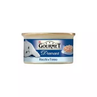 PURINA Gourmet Diamant with Tuna Flakes in Gelee 85 gr.