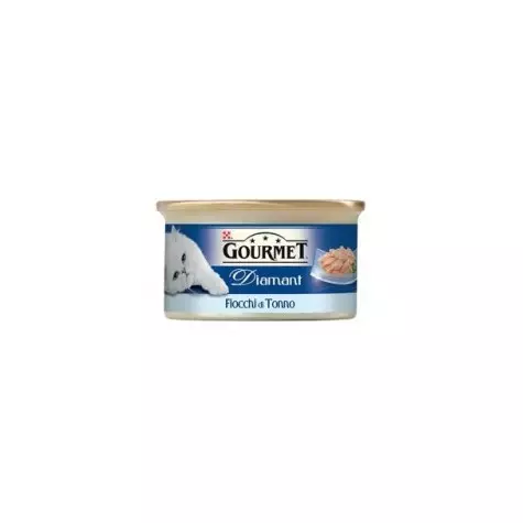 PURINA Gourmet Diamant con Fiocchi di Tonno in Gelee 85 gr. - 