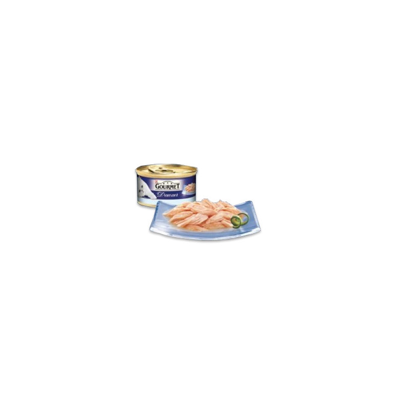 PURINA Gourmet Diamant avec Fiocchi di Thon en sauce 85 g. PURINA Gourmet Diamant avec Fiocchi di Thon en sauce 85 g.
