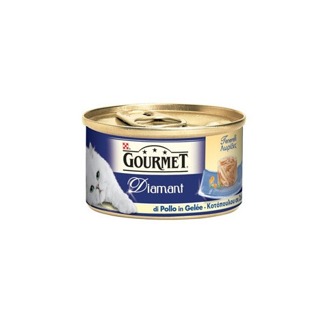 PURINA Gourmet Diamant Poulet Tenerelli in Gelee 85 g.