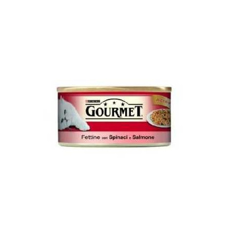 PURINA Gourmet Fettine con Spinaci e Salmone 195 gr. - 