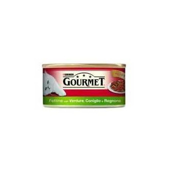 PURINA Gourmet Slices with Rabbit and Kidney Vegetables 195 gr.