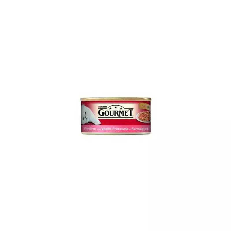 PURINA Gourmet Slices with Veal, Ham and Cheese 195 gr. PURINA Gourmet Slices with Veal, Ham and Cheese 195 gr.