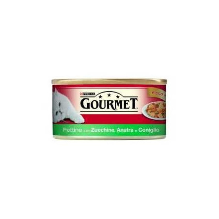 PURINA Gourmet Fettine con Zucchine Anatra e Coniglio 195 gr. - 