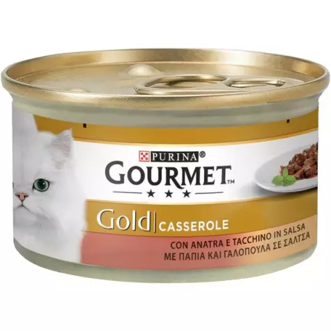 PURINA Gourmet Gold Auflauf Pute und Ente in Sauce 85 gr.