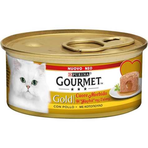 PURINA Gourmet Gold Cœur Fondant avec Poulet 85 g.