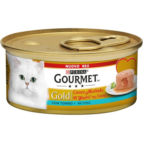 PURINA Gourmet Gold Soft Heart with Tuna 85 gr.