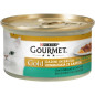 PURINA Gourmet Gold gewürfelt in Sauce mit Kaninchen und Karotten 85 gr.
