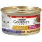 PURINA Gourmet Gold Intrecci di Gusto Dinde et Agneau 85 g.