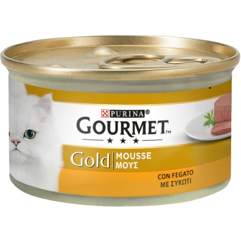 PURINA Gourmet Gold Mousse with Liver 85 gr.