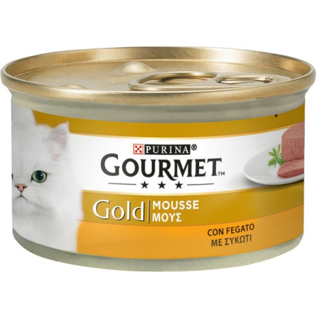 PURINA Gourmet Gold Mousse con Fegato 85 gr. - 