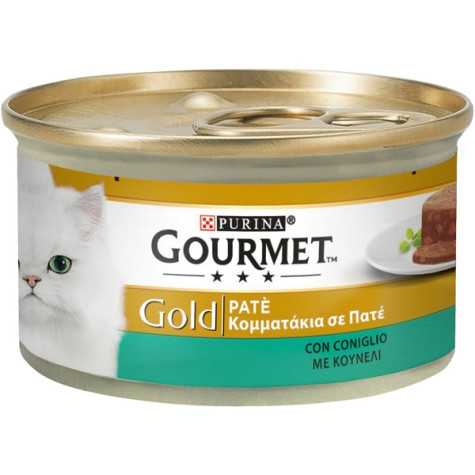 PURINA Gourmet Gold Paté avec Lapin 85 g.