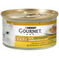 PURINA Gourmet Gold Paté avec Légumes Poulet Carottes et Courgettes 85 g.