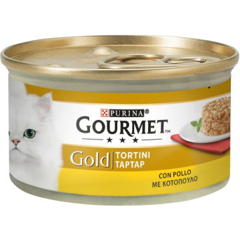 PURINA Gourmet Gold Tortini con Pollo 85 gr. - 