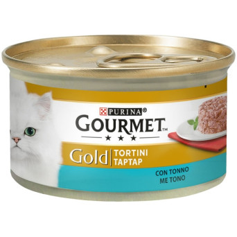 PURINA Gourmet Gold Tortini con Tonno 85 gr. - 