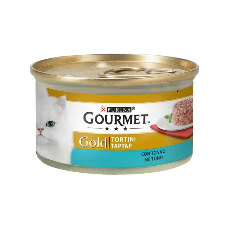 PURINA Gourmet Gold Tortini avec Thon 85 g. PURINA Gourmet Gold Tortini avec Thon 85 g.