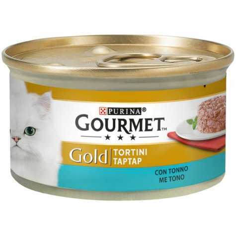 PURINA Gourmet Gold Tortini avec Thon 85 g.