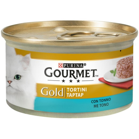PURINA Gourmet Gold Tortini con Tonno 85 gr. - 