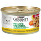 PURINA Gourmet Nature's Creations, Riche en Poulet, Guarnito Spinaci et Pomodoro 85 g.