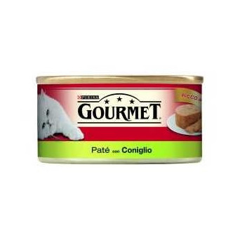 PURINA Gourmet Paté con Coniglio 195 gr. - 