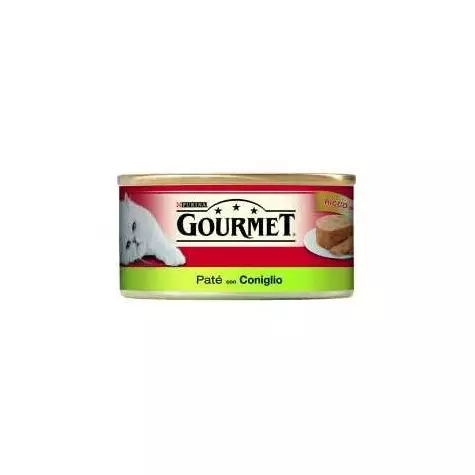 PURINA Gourmet Paté con Coniglio 195 gr. - 