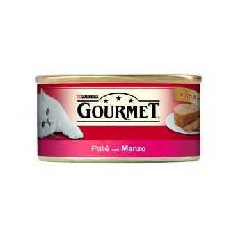 PURINA Gourmet-Pastete mit Rindfleisch 195 gr.