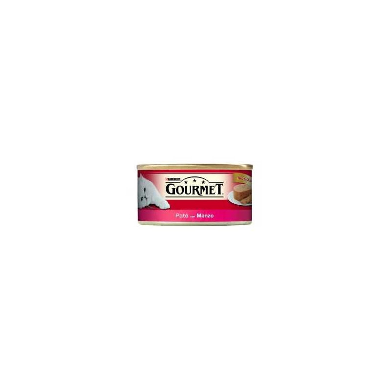 PURINA Gourmet Paté avec Bœuf 195 g. PURINA Gourmet Paté avec Bœuf 195 g.