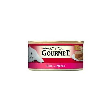 PURINA Gourmet Paté avec Bœuf 195 g.