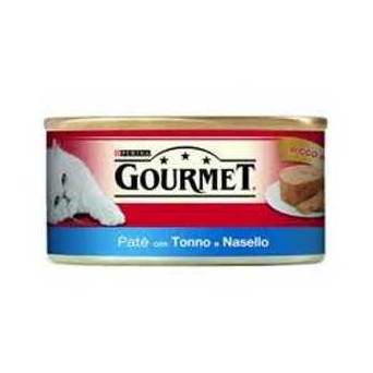 PURINA Gourmet Paté con Tonno e Nasello 195 gr. - 