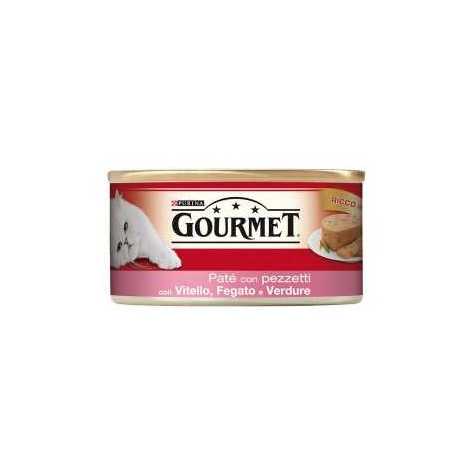 PURINA Gourmet Paté avec Veau Foie et Légumes 195 g.