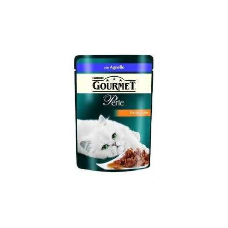 PURINA Gourmet Perle - Filettini in Salsa - con Agnello 85 gr. - 