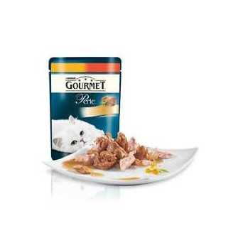 PURINA Gourmet Perle Duetti con Manzo e Pollo 85 gr. -