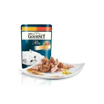 PURINA Gourmet Perle Duetti mit Rind und Huhn 85 gr.