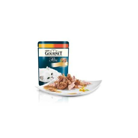 PURINA Gourmet Perle Duetti con Manzo e Pollo 85 gr. - 