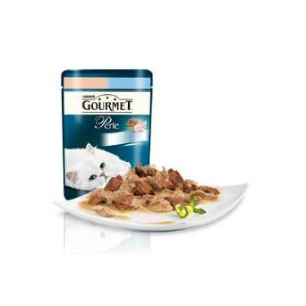 PURINA Gourmet Perle Duetti with Salmon and Cod 85 gr.