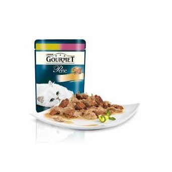 PURINA Gourmet Perle Duetti with Veal and Duck 85 gr.