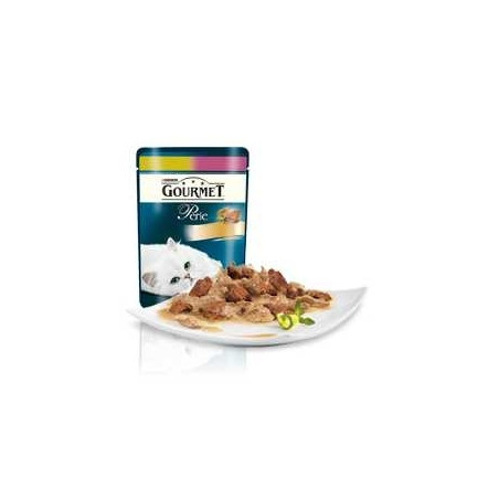 PURINA Gourmet Perle Duetti con Vitello e Anatra 85 gr. - 