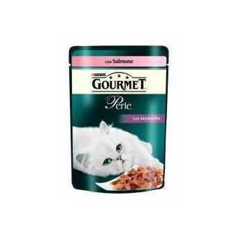 PURINA Gourmet Perle Filetti in Salsa con Salmone 85 gr. - 