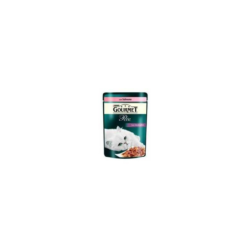 PURINA Gourmet Perle Filets in Sauce mit Lachs 85 gr.